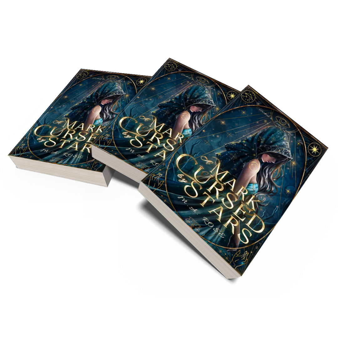 A Mark Cursed by Stars -  First Signed Paperback Bundle