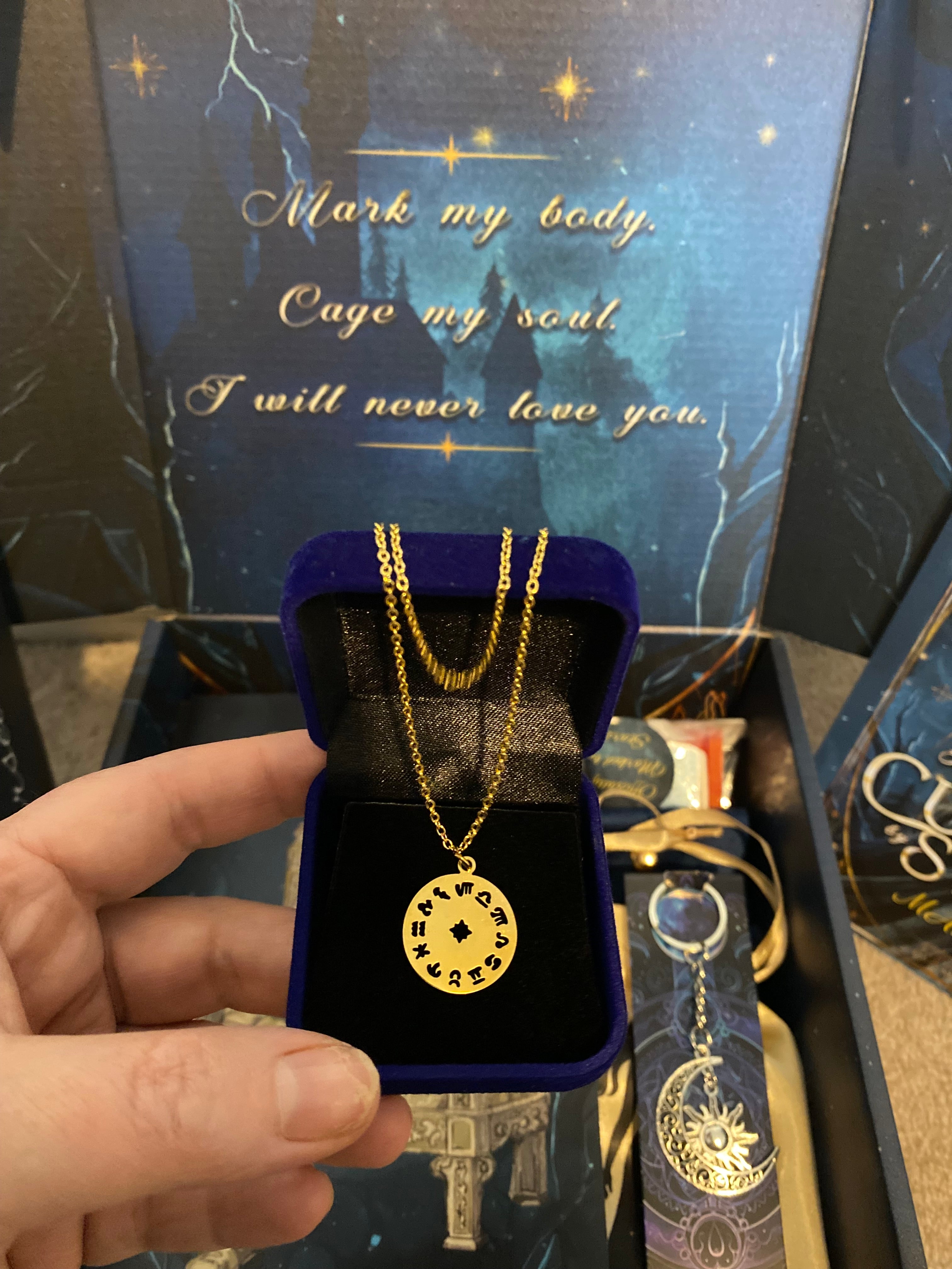 A Mark Cursed by Stars — Signed Pre‑Order Book Box (Limited Edition)