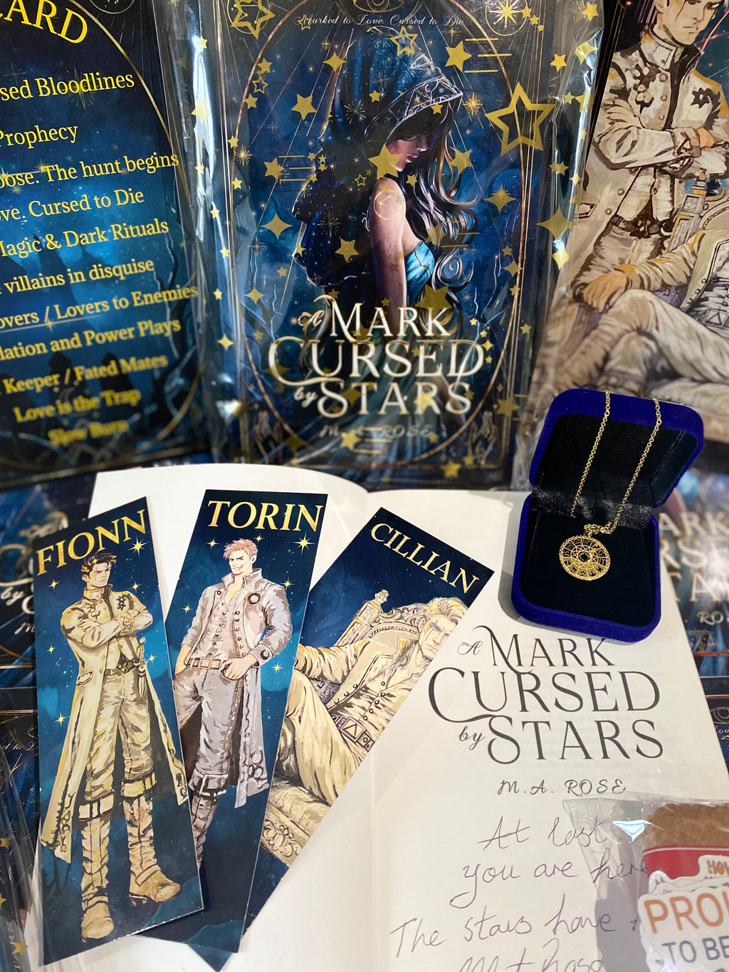 A Mark Cursed by Stars — Signed Pre‑Order Book Box (Limited Edition)